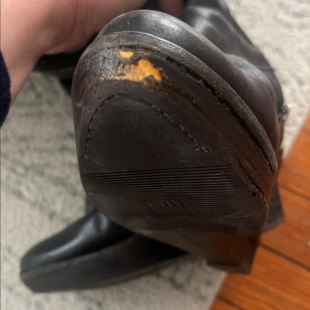 Frye Black Wedge Boots - Picture 7 of 8